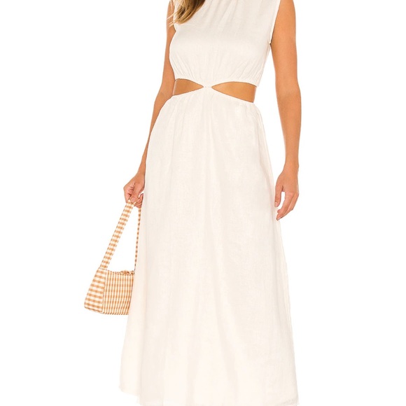 Faithfull the Brand Las Flores Linen Dress - Picture 5 of 6